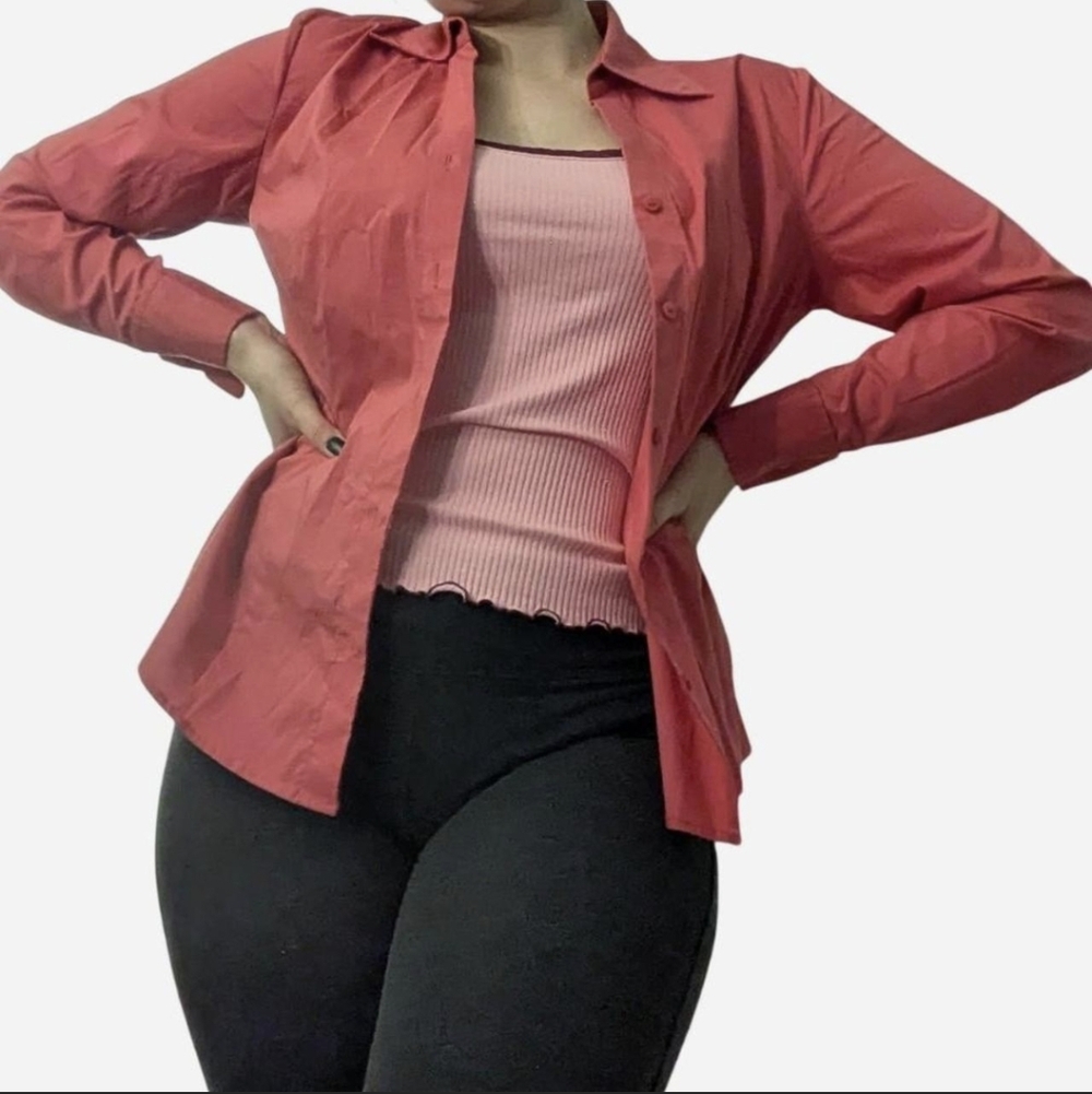 Worthington Coral Stretch Blouse